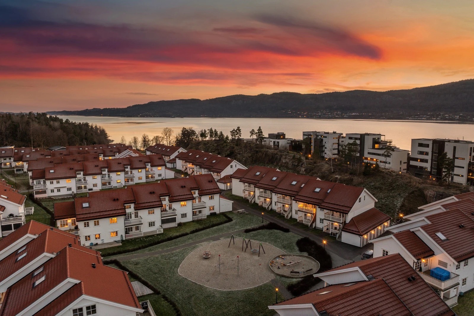 Oversiktsbilde mot syd